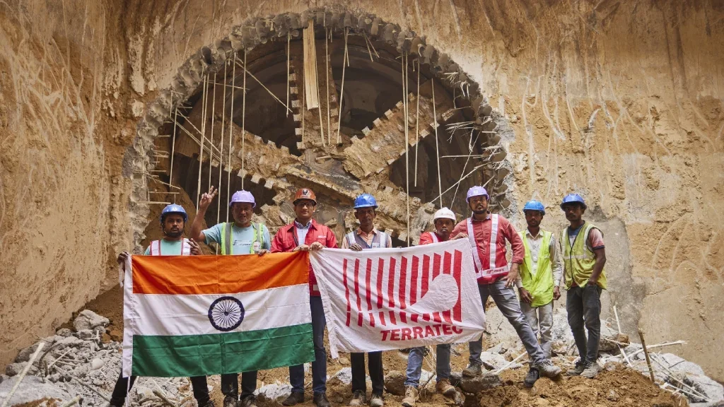 It is TBM S115’s third completion on the project